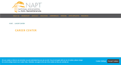Desktop Screenshot of careers.napt.org